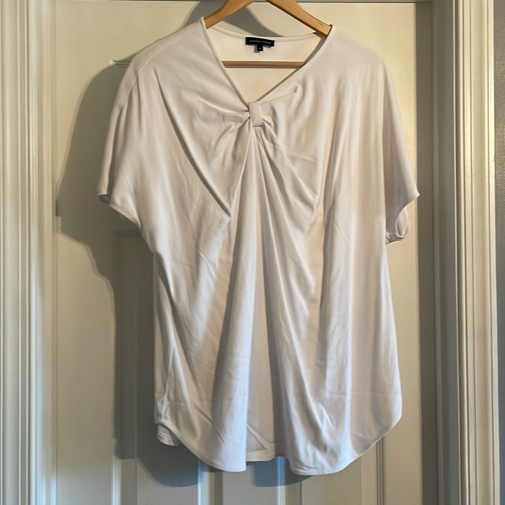 Universal standard white work shirt